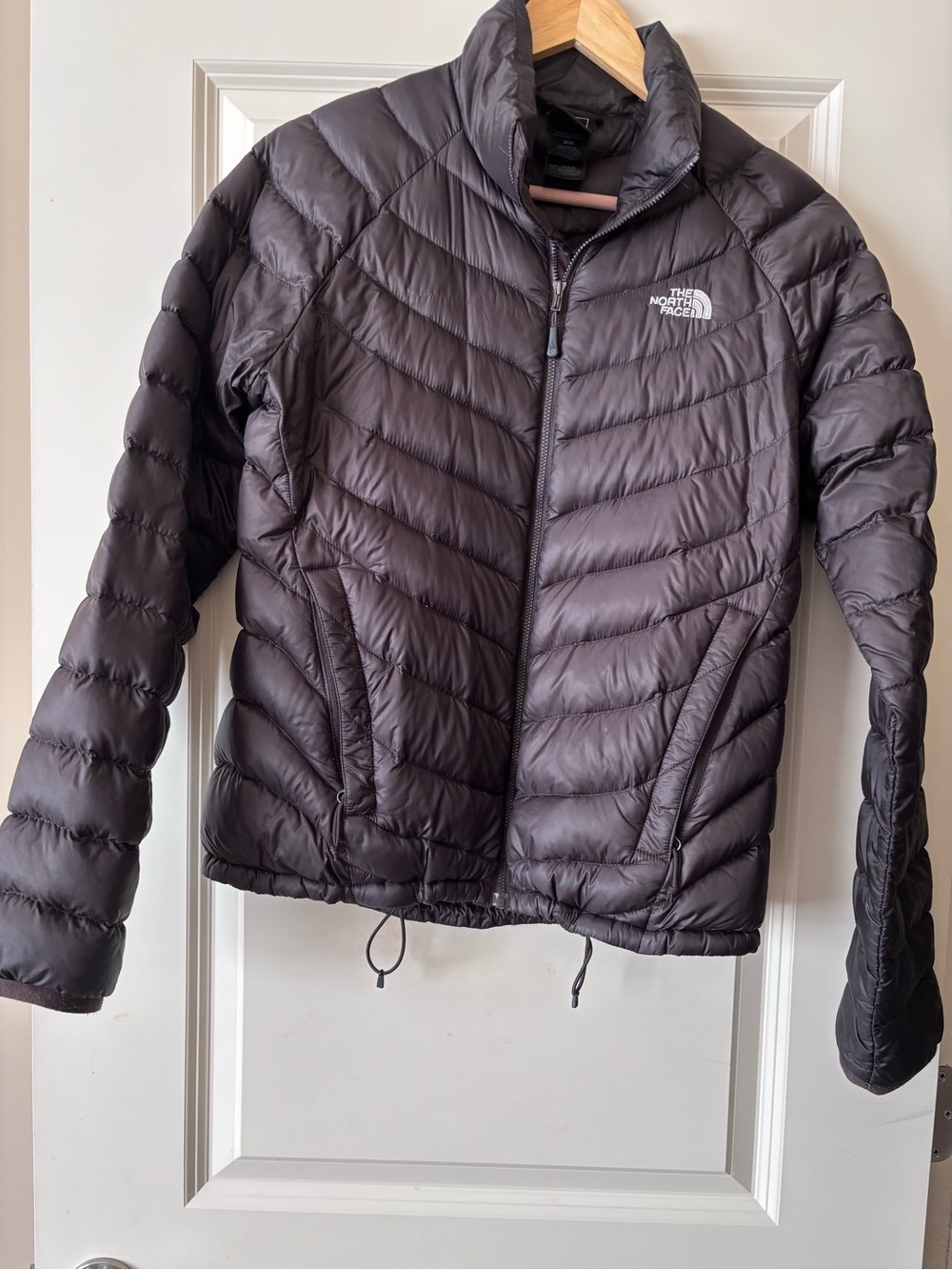 The North Face Women's Quilted Puffer Jacket - Chocolate